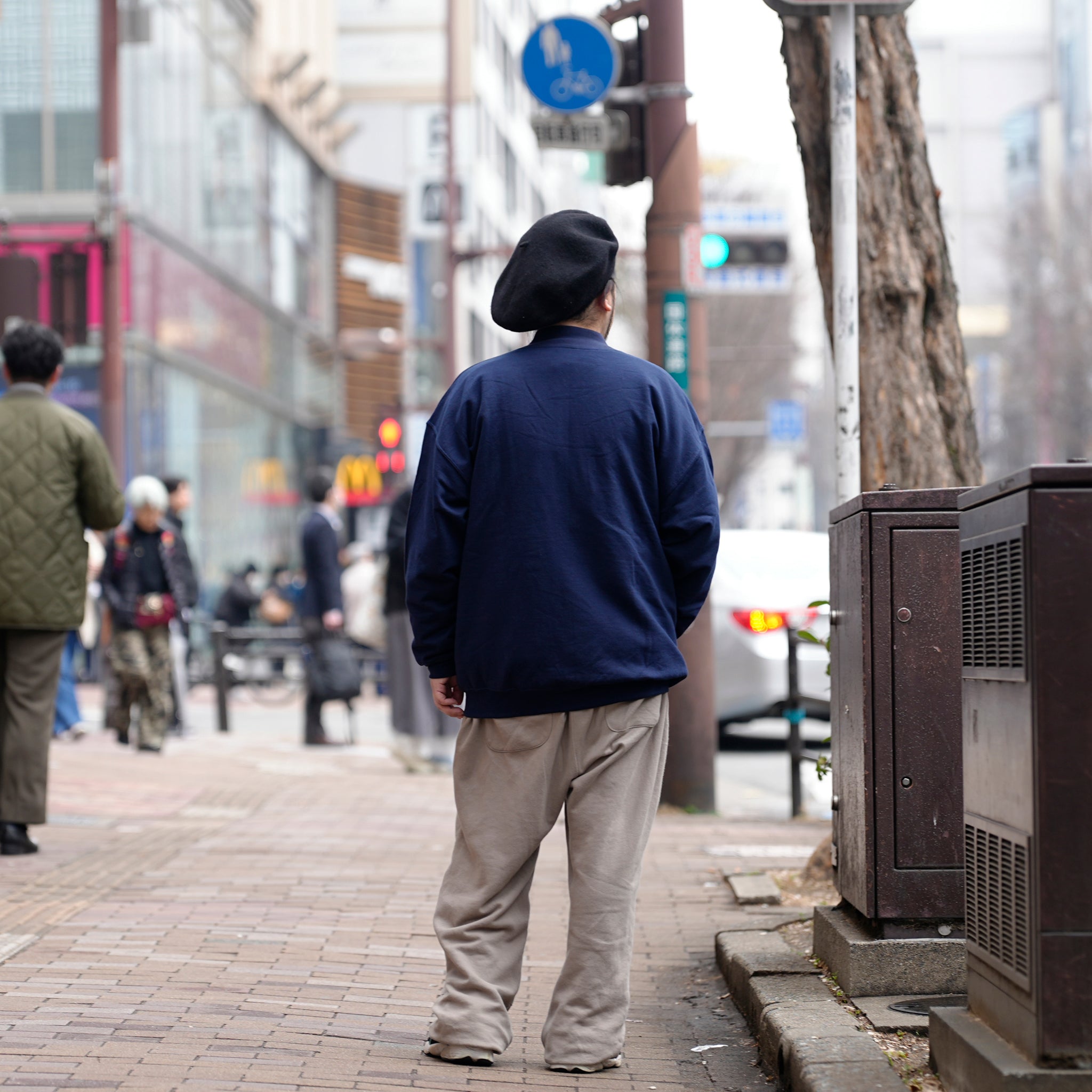 RELAXFIT №134 [ Gildan sweat Blouson] Color:スポーツグレー