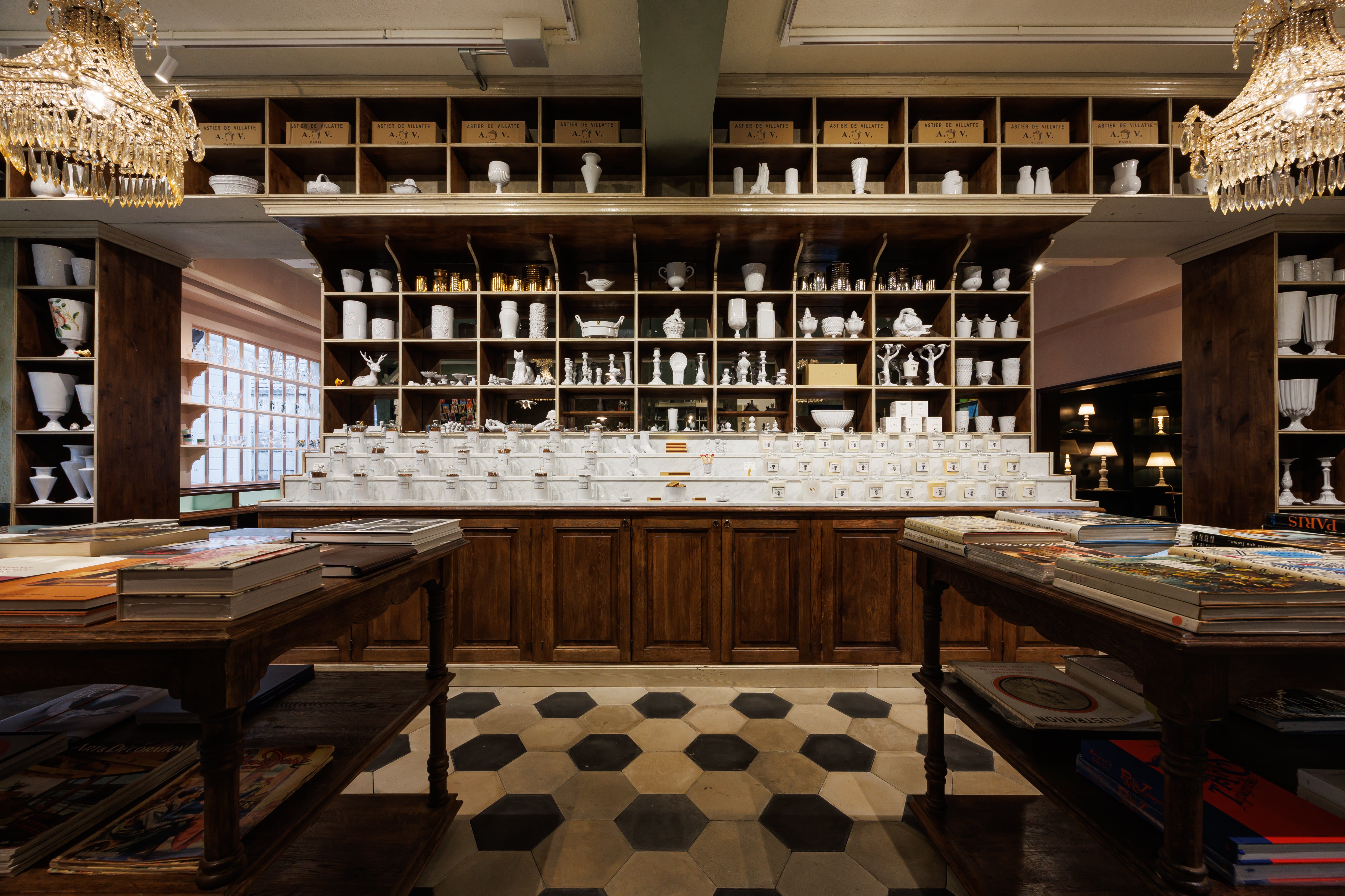 アスティエ Astier de Villatte オーナメント ブラックカード ASTIER