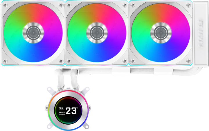 Lian Li HydroShift II LCD-C 360R White All In One CPU Cooler