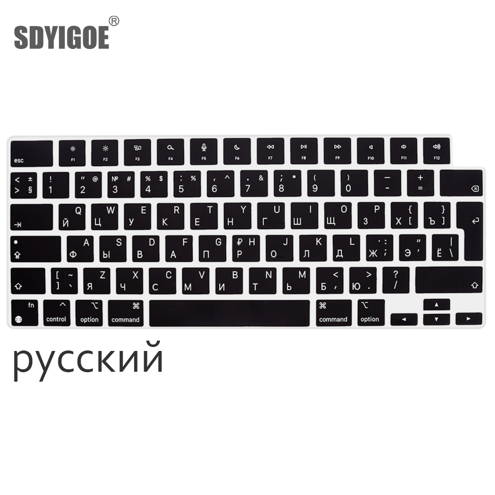 ロシア語 Apple Macbook Air13 M4 Macbook キーボードカバー A2681
