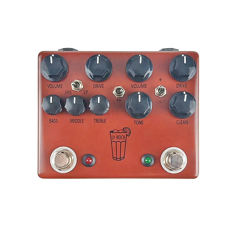 LY-ROCK Guitar Pedal for JHS Sweet Tea V3 Overdrive Distortion