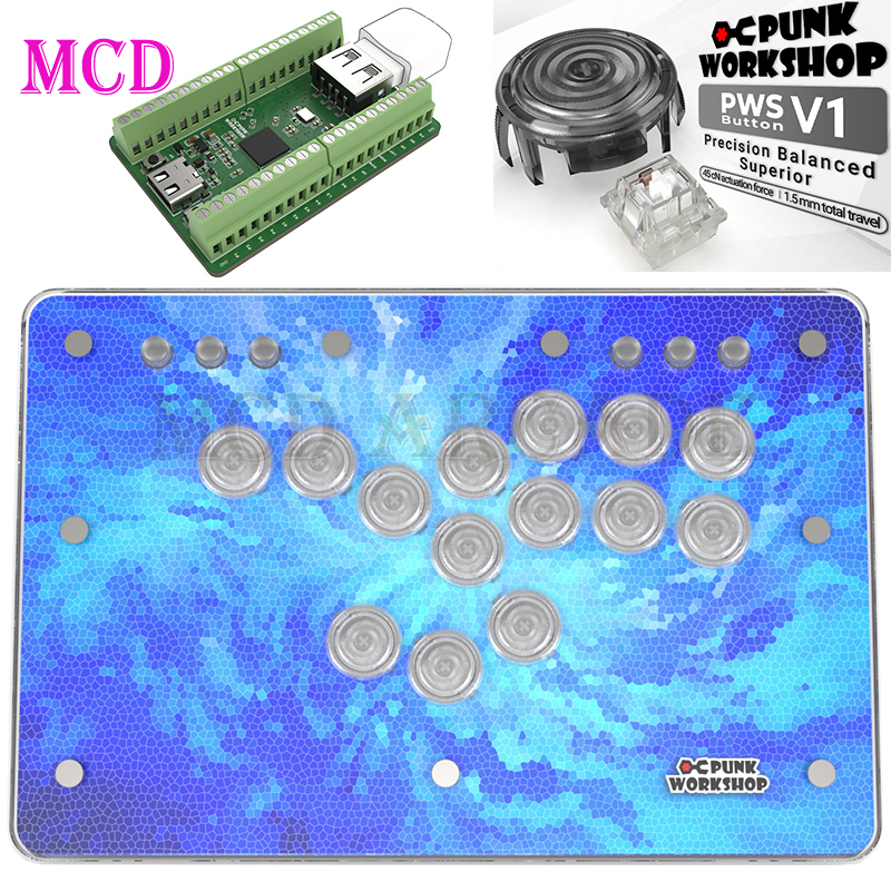 Punk Workshop ミニ HitBox SOCD ファイティングスティック