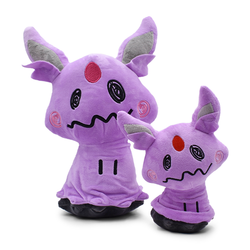 ポケモンぬいぐるみ,緑,紫,光沢のある,お祭りのお土産,日本のお土産