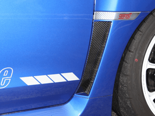 VA WRX STI/S4 YR-Advance カーボンフェンダーガーニッシュカバー / 品
