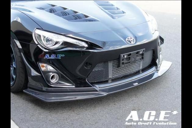 ZN6 86前期 A.C.E+(オートクラフト) フロントリップスポイラー