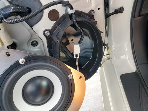 フェアレディZ(RZ34型)BOSE用音質向上スピーカー取付コンプリート