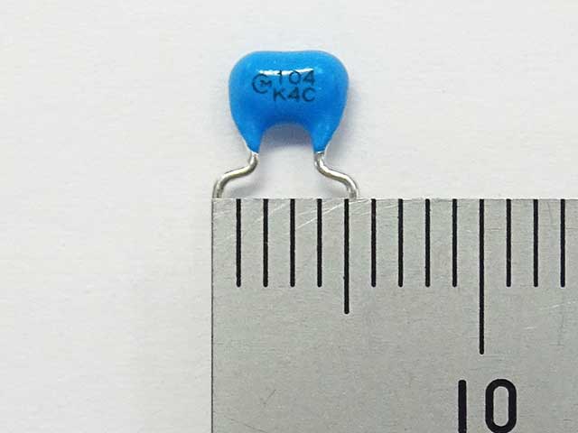 積層セラミックコンデンサー 0.1μF250V X7R 5mmピッチ: 受動部品 秋月