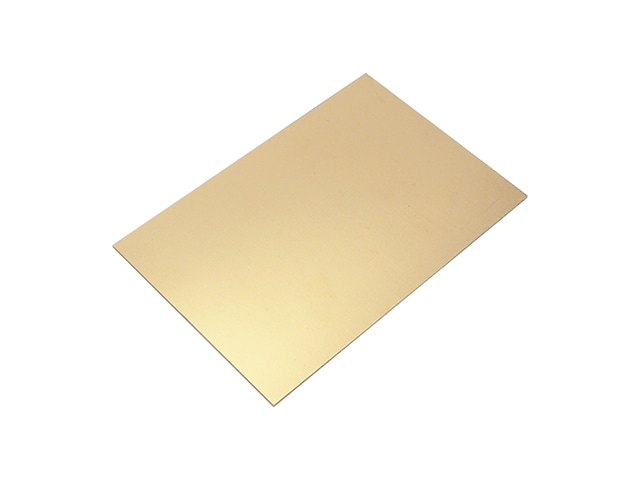 両面銅張基板 [CEM-3] 150x100x1.6mm: 基板・ブレッドボード・ラグ板