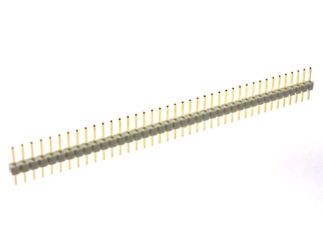 2mmピッチピンヘッダー 1×40 (40P): ケーブル・コネクター 秋月電子