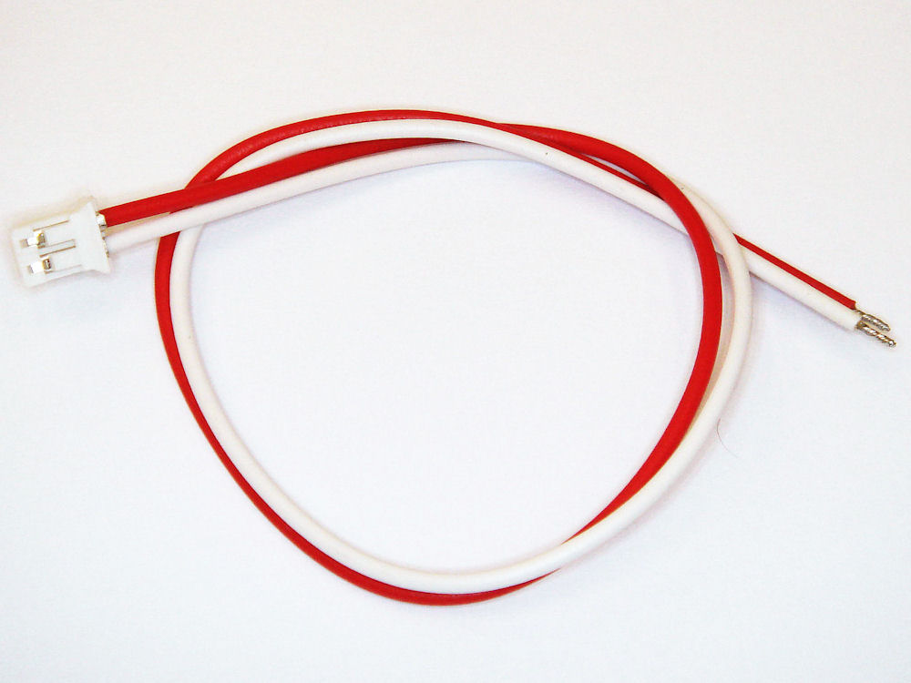 コネクター付コード 2P(A) 赤白: ケーブル・コネクター 秋月電子通商