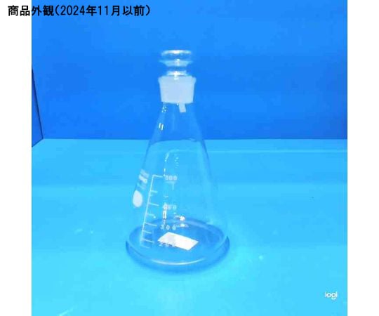 4-4573-05 共栓三角フラスコ 500mL（TS27） TSF-500-SCI 【AXEL】 アズワン
