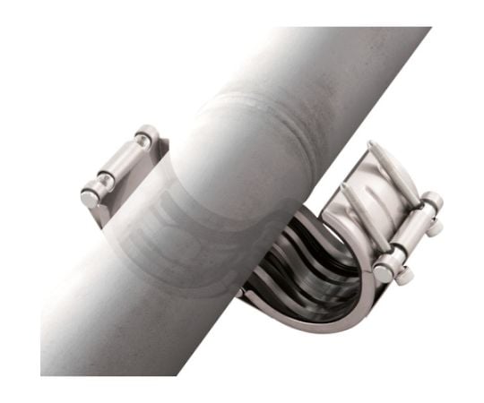 61-8739-10 カップリング ストラブ・クランプ Cタイプ 50A 油・ガス用