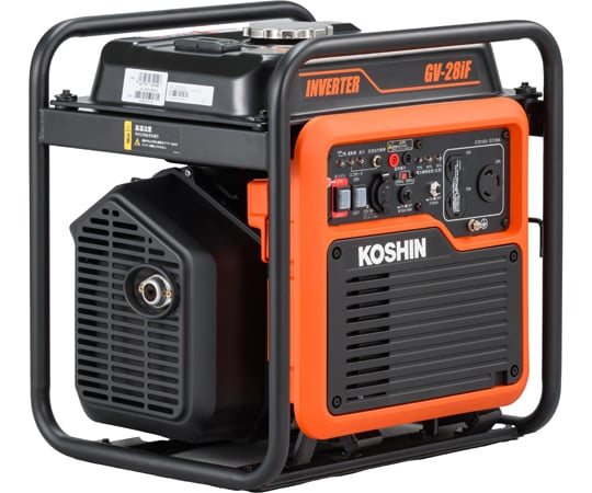 68-1421-08 インバーター発電機 2.8KVA GV-28iF 【AXEL】 アズワン