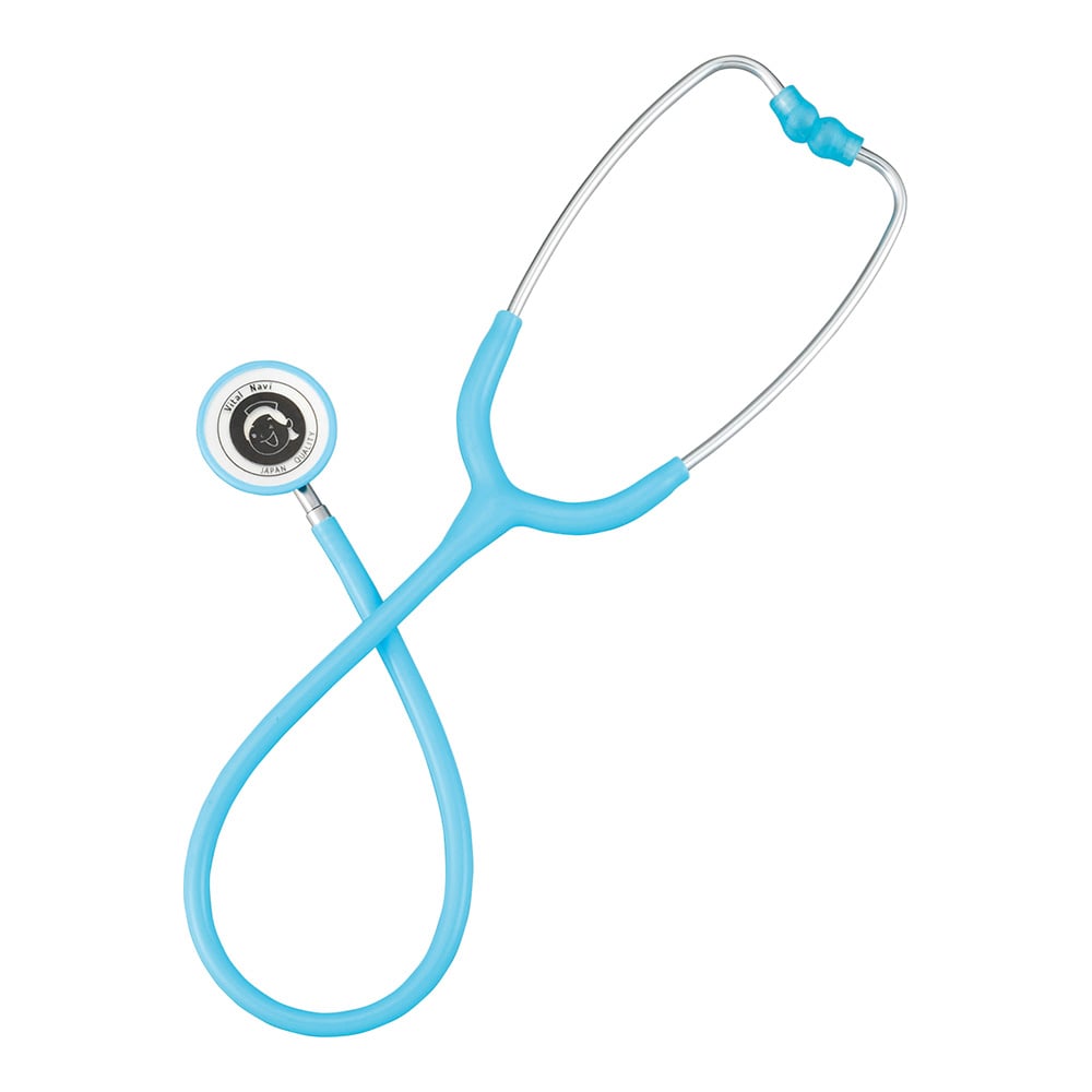 8-713-01 バイタルナビ聴診器（スタンダードタイプ）スカイブルー