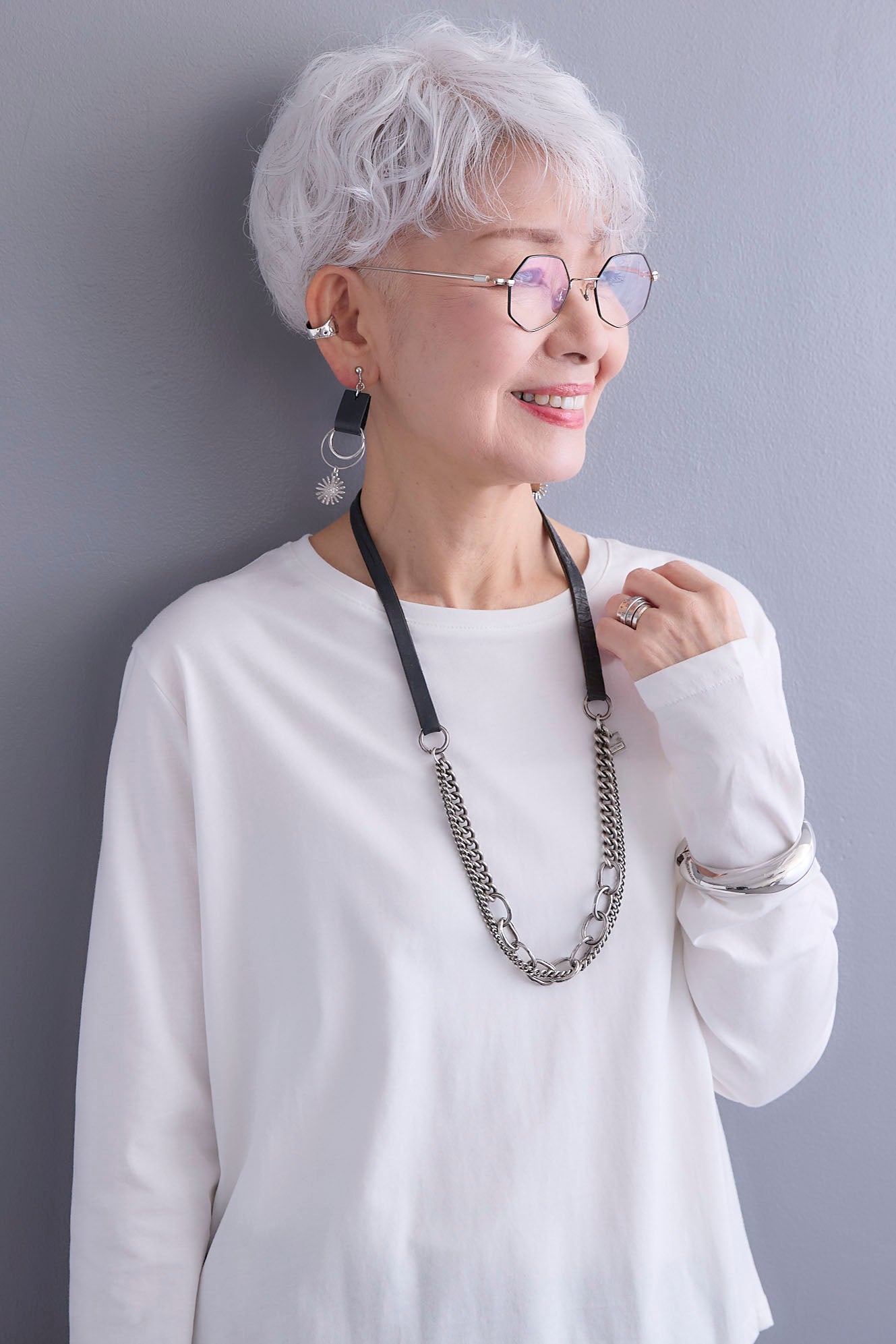 予約】アシンメトリーロンT – AIJAN