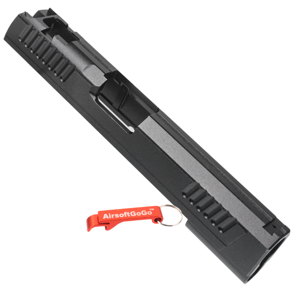 東京マルイ ハイキャパ5.1 シリーズ用スライド （黒）KF Airsoft