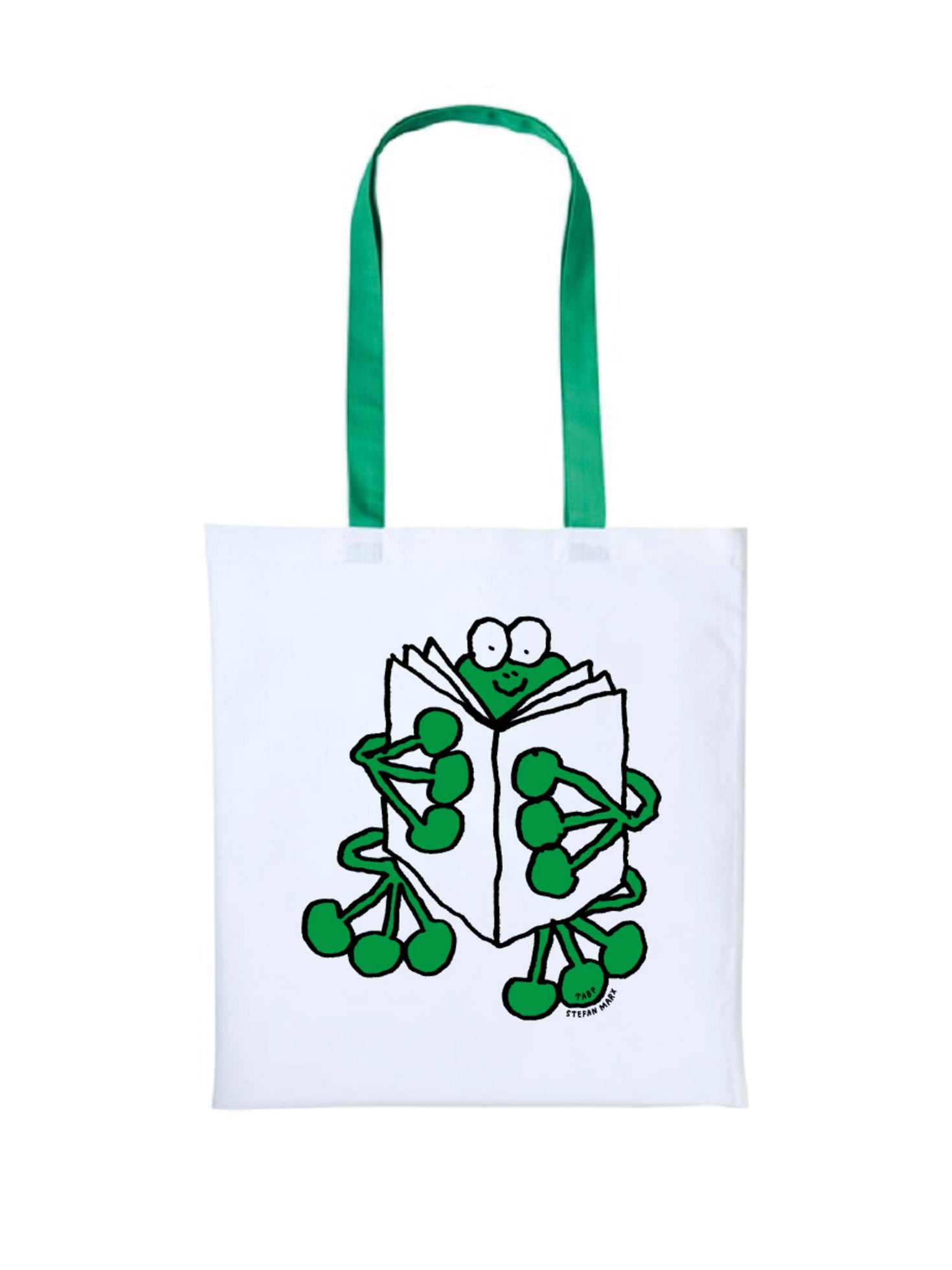 TABF 2024 Tote Bag (White) by Stefan Marx - 本 屋 青 旗 Ao-Hata
