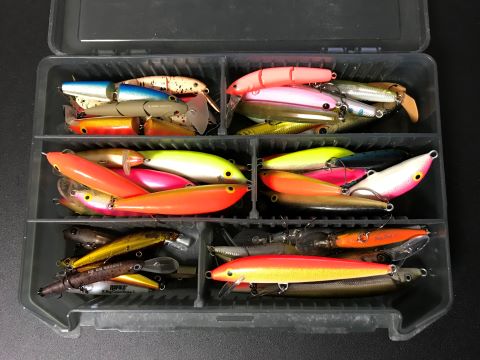 エリアトラウトのタックル収納！プラグ類の収納は？（おすすめルアー