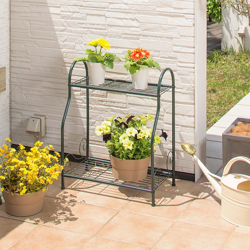 フラワースタンド 2段 NPM-FS05 4975149347643