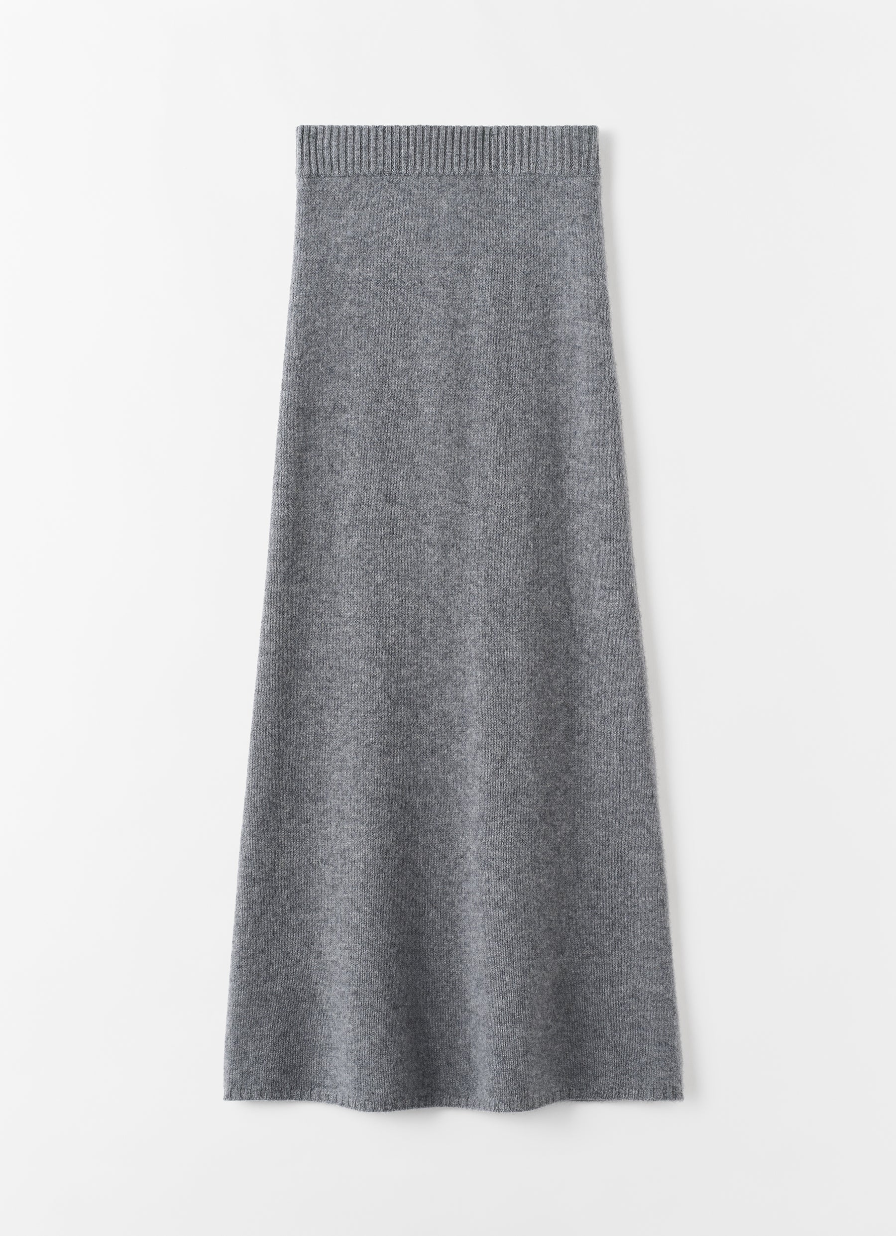 Umi Cashmere Skirt, grey – ALMADA LABEL