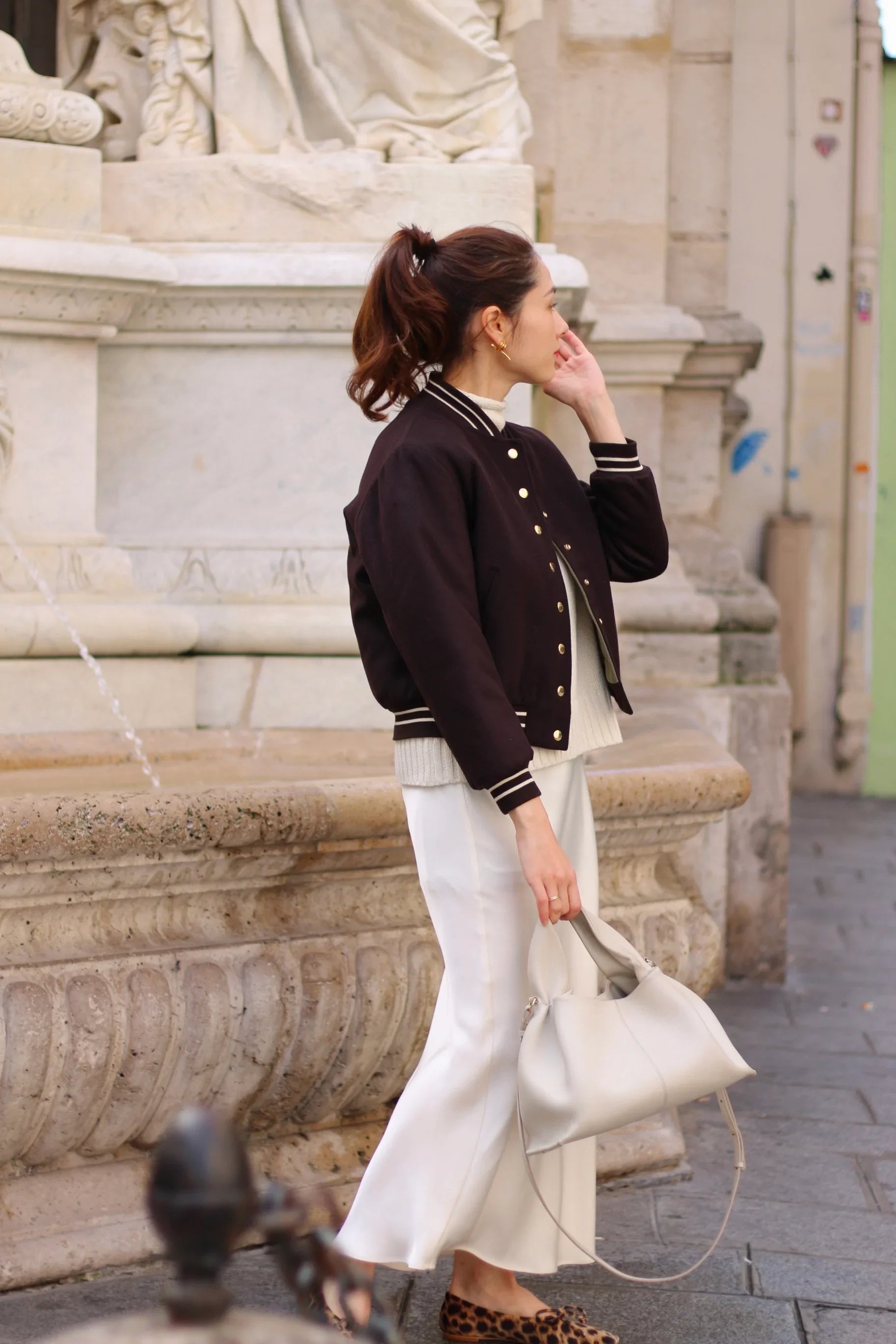 Blouson【Gabi-ガビ-】DarkBrown – aLORS online store