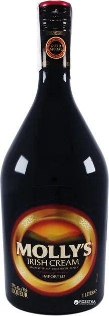 Ликер Molly's Irish Cream 1 л 17% (5390683100711) - купить, цена