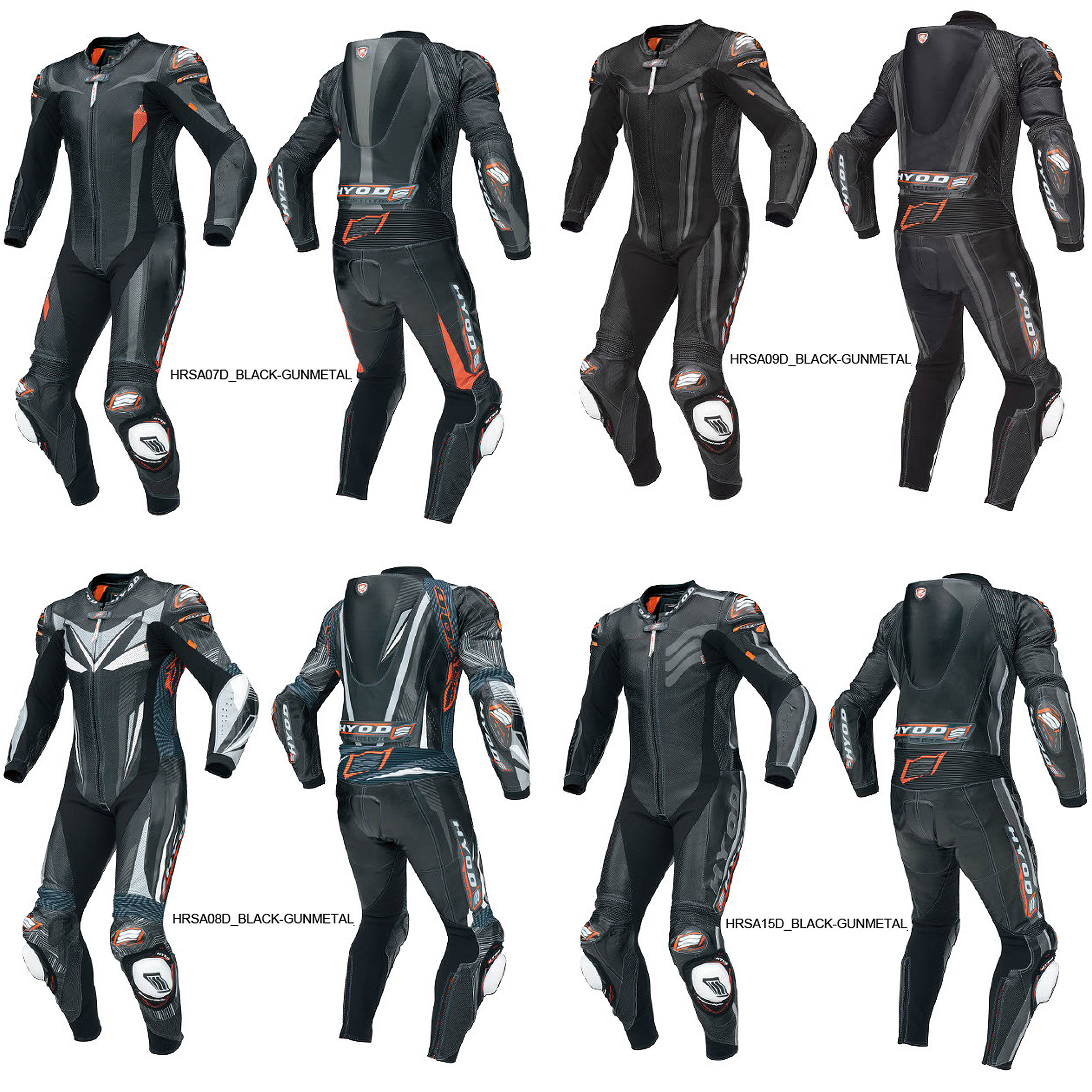 HYODエアバッグ完全対応レーシングレザースーツ | ALDANA RIDE RIDE