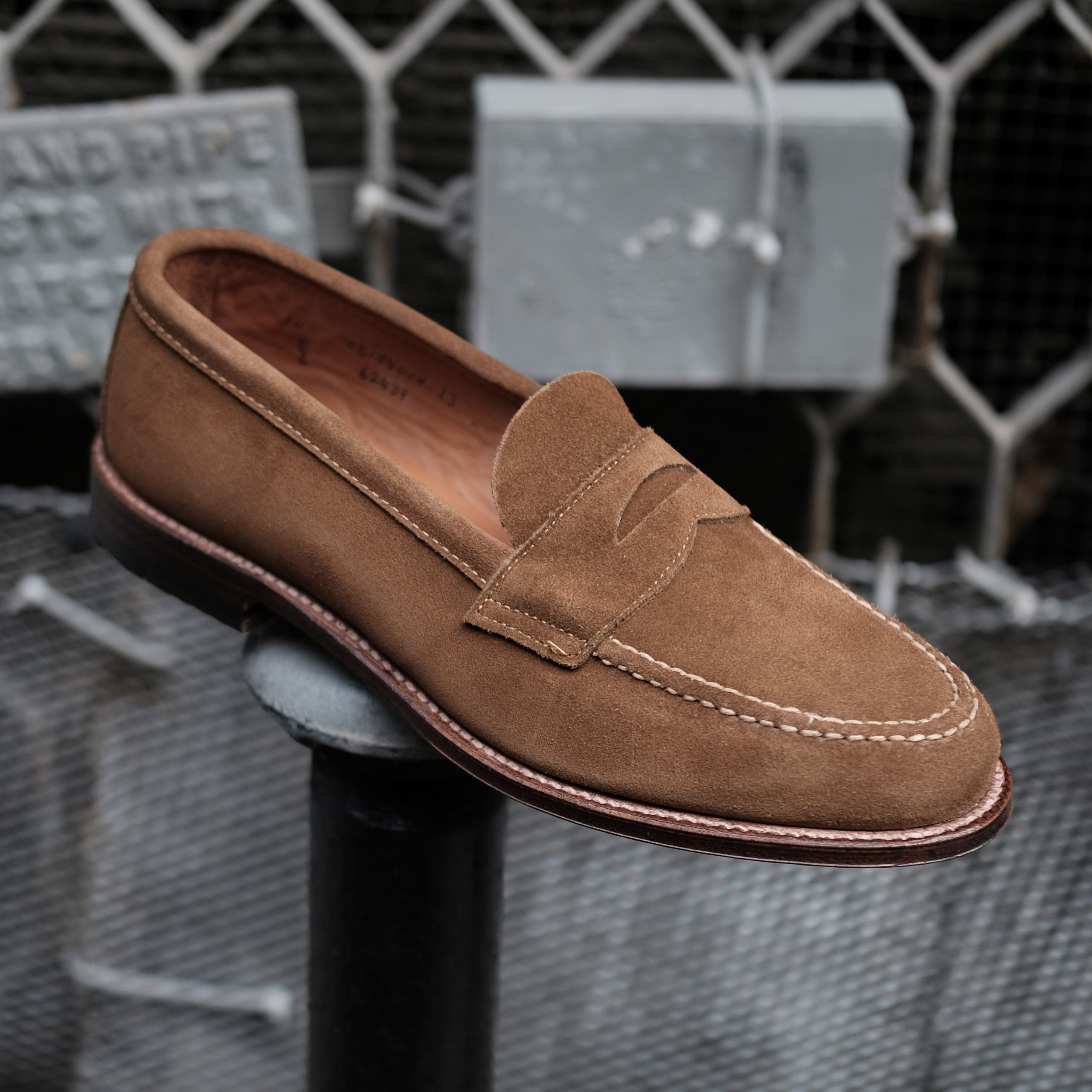 6243F - Unlined Leisure Hand Sewn in Snuff Suede – ALDEN SHOES