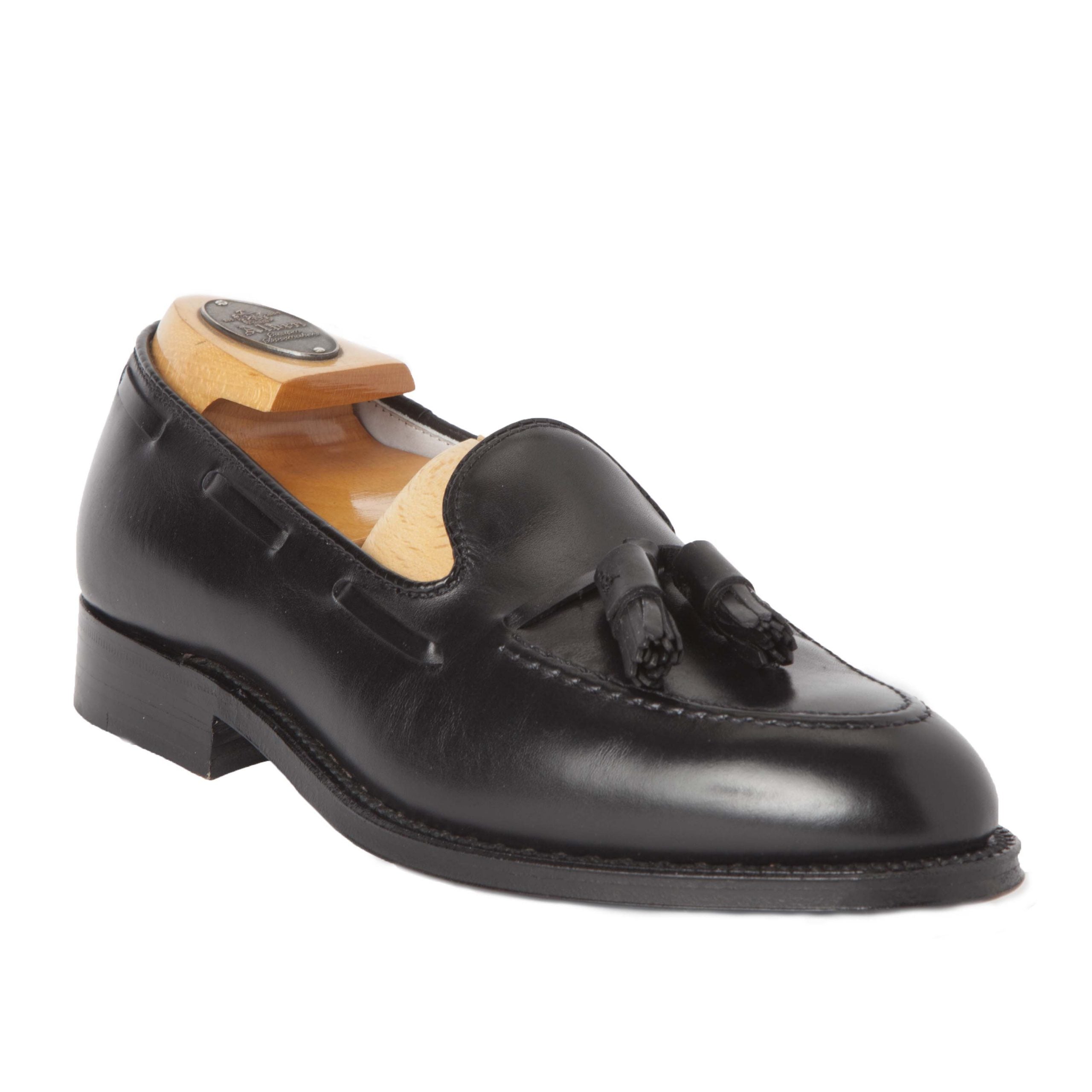 660 - Tassel Loafer in Black Calfksin – ALDEN SHOES