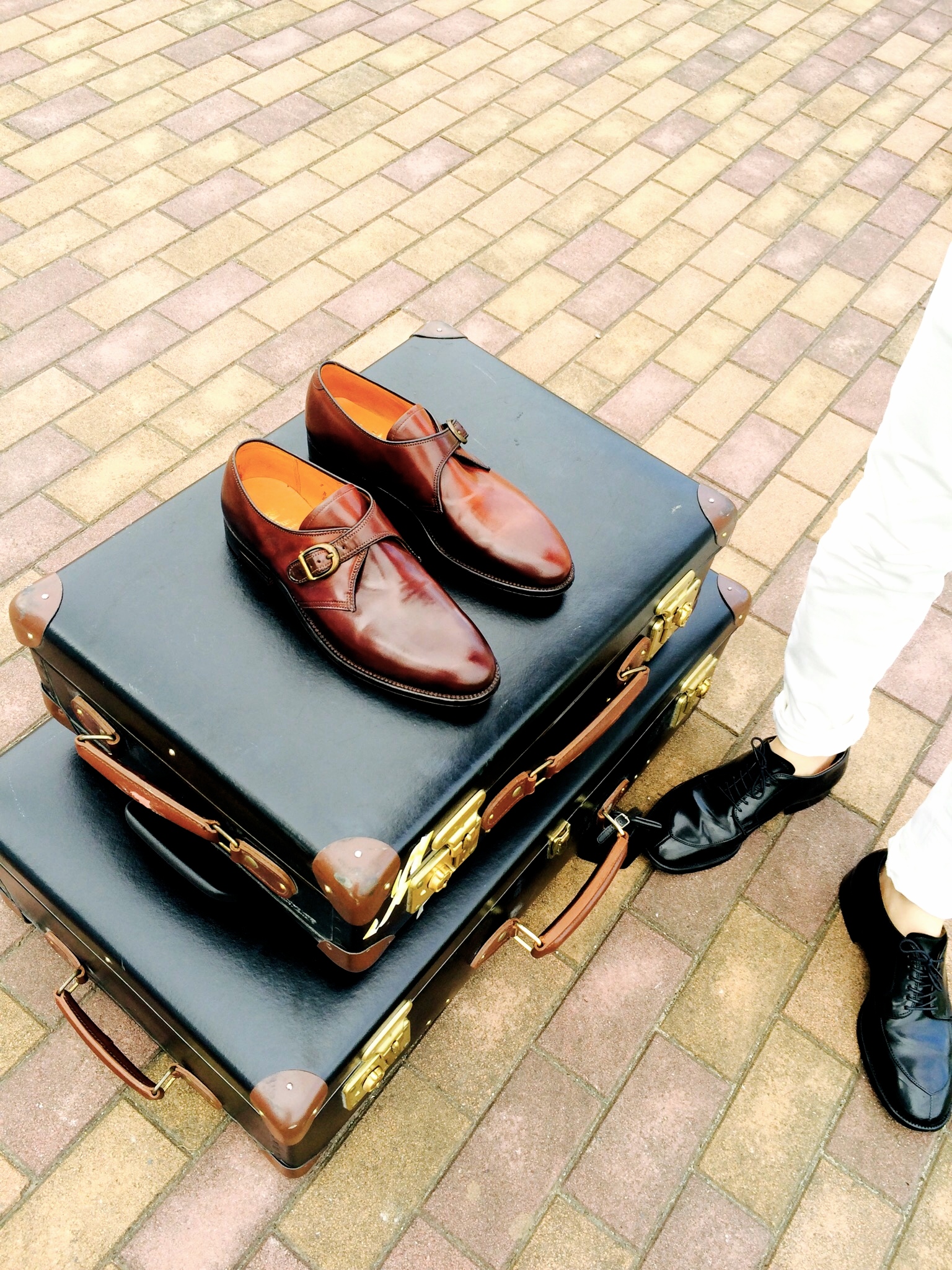 限定希少】グローブトロッター trotter 21インチ スーツケース 鍵無し