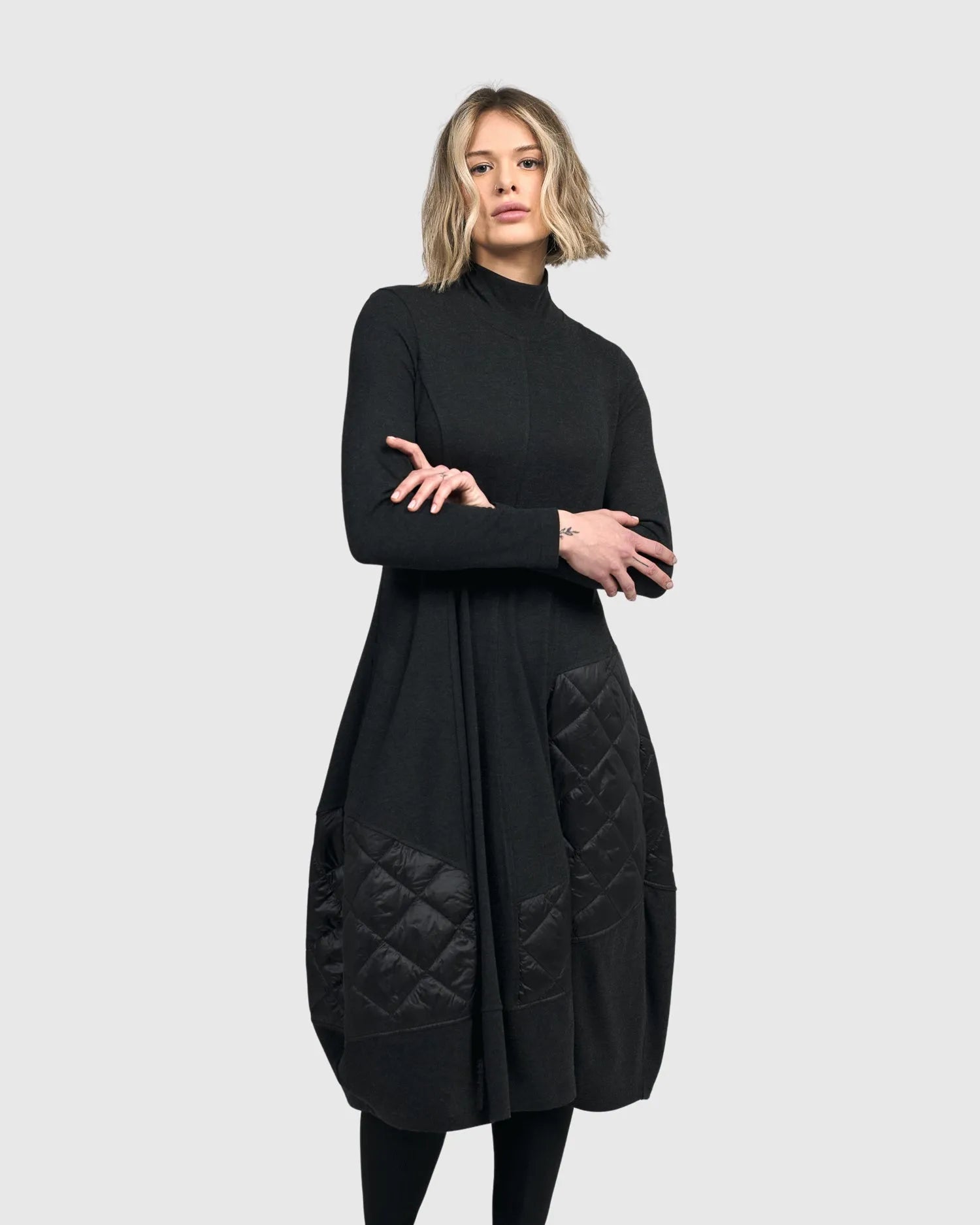 Urban Lucienne Cocoon Dress, Black – Alembika U.S.