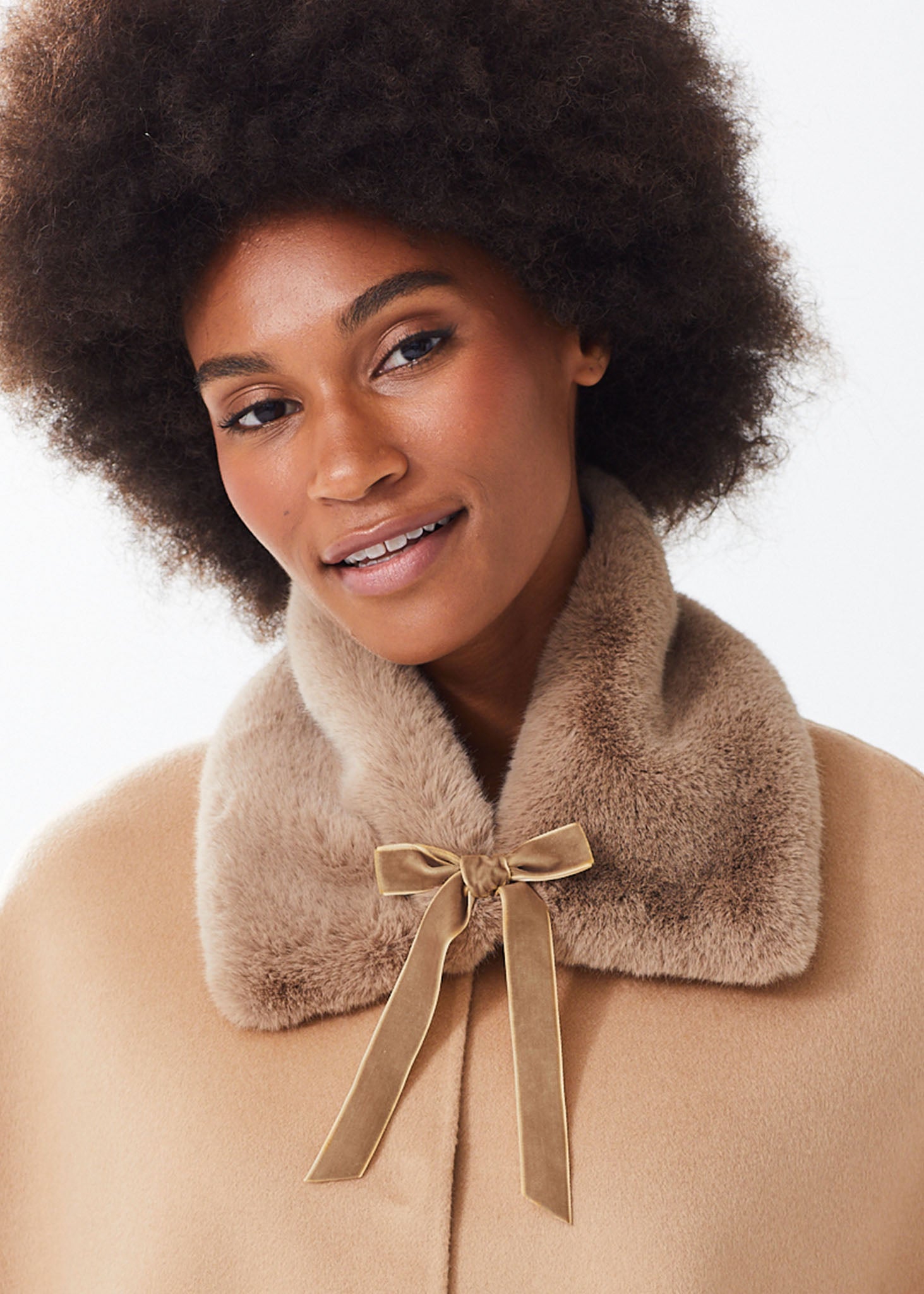 Women's Faux Fur Mini Muffler / Stole – Alice Walk