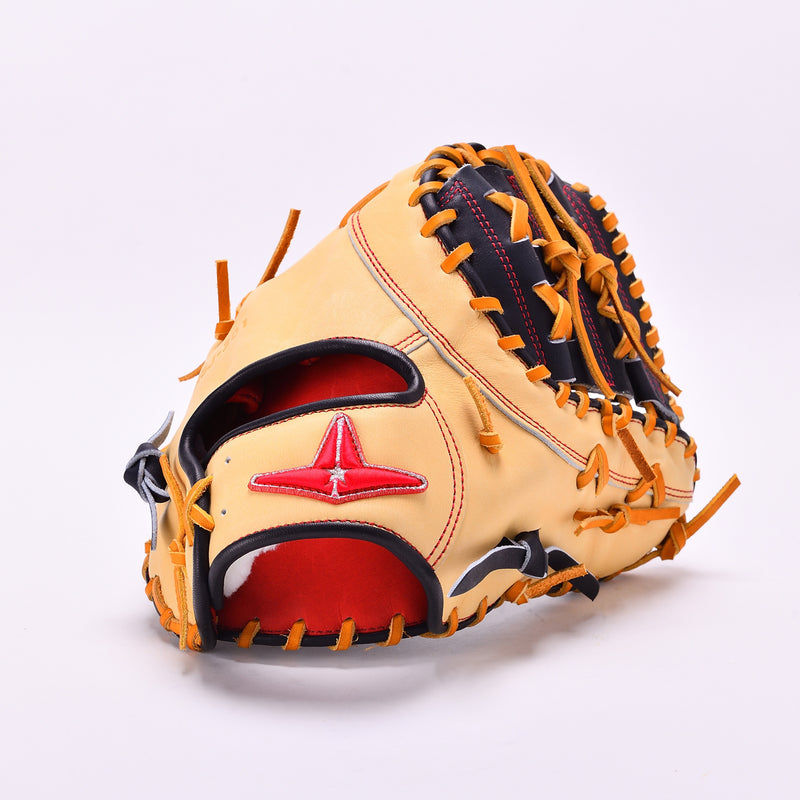 硬式ファーストミット ASJ301 和牛ブラックN/和牛キャメル – allstarjapan