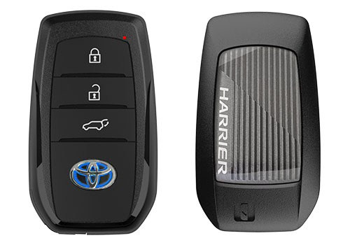 トヨタ車のスマートキーをアルミ総削り出しのキーケースで強靭に全身