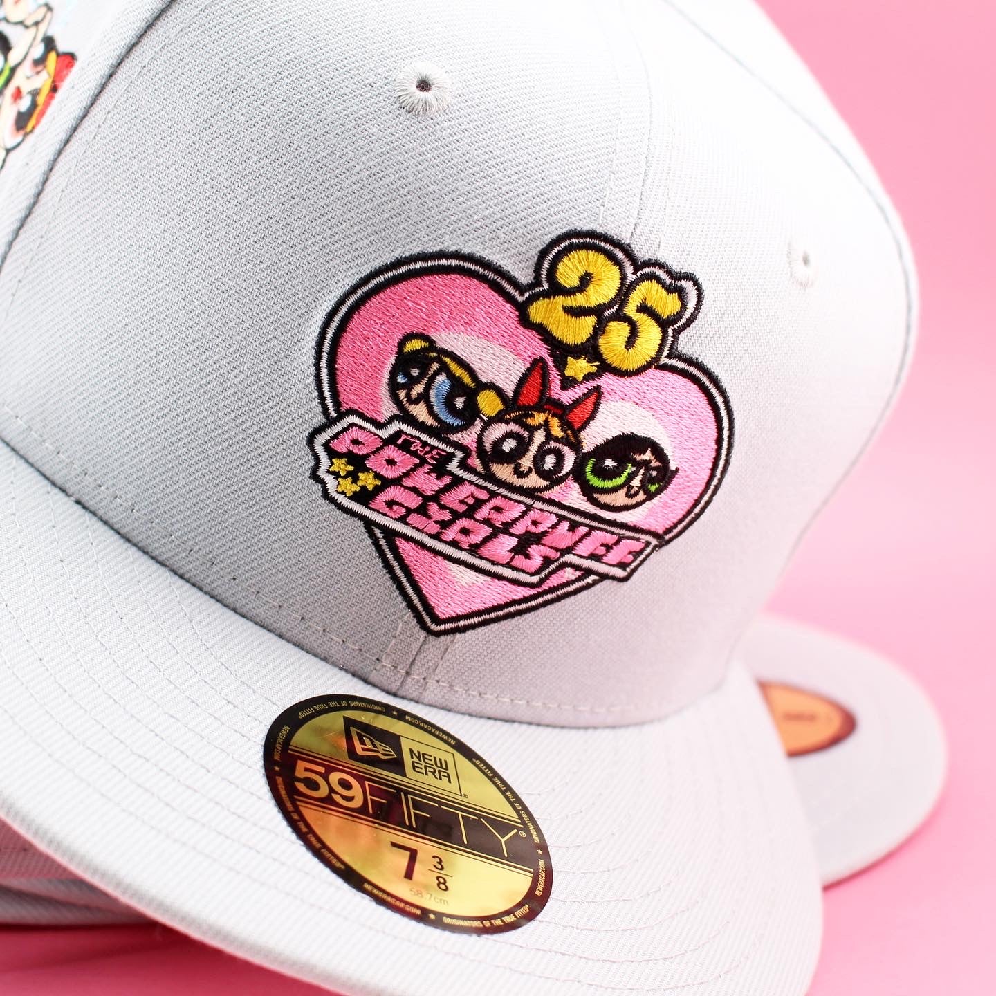 ニューエラ キャップ 59FIFTY パワーパフガールズ 25th ANNIVERSARY
