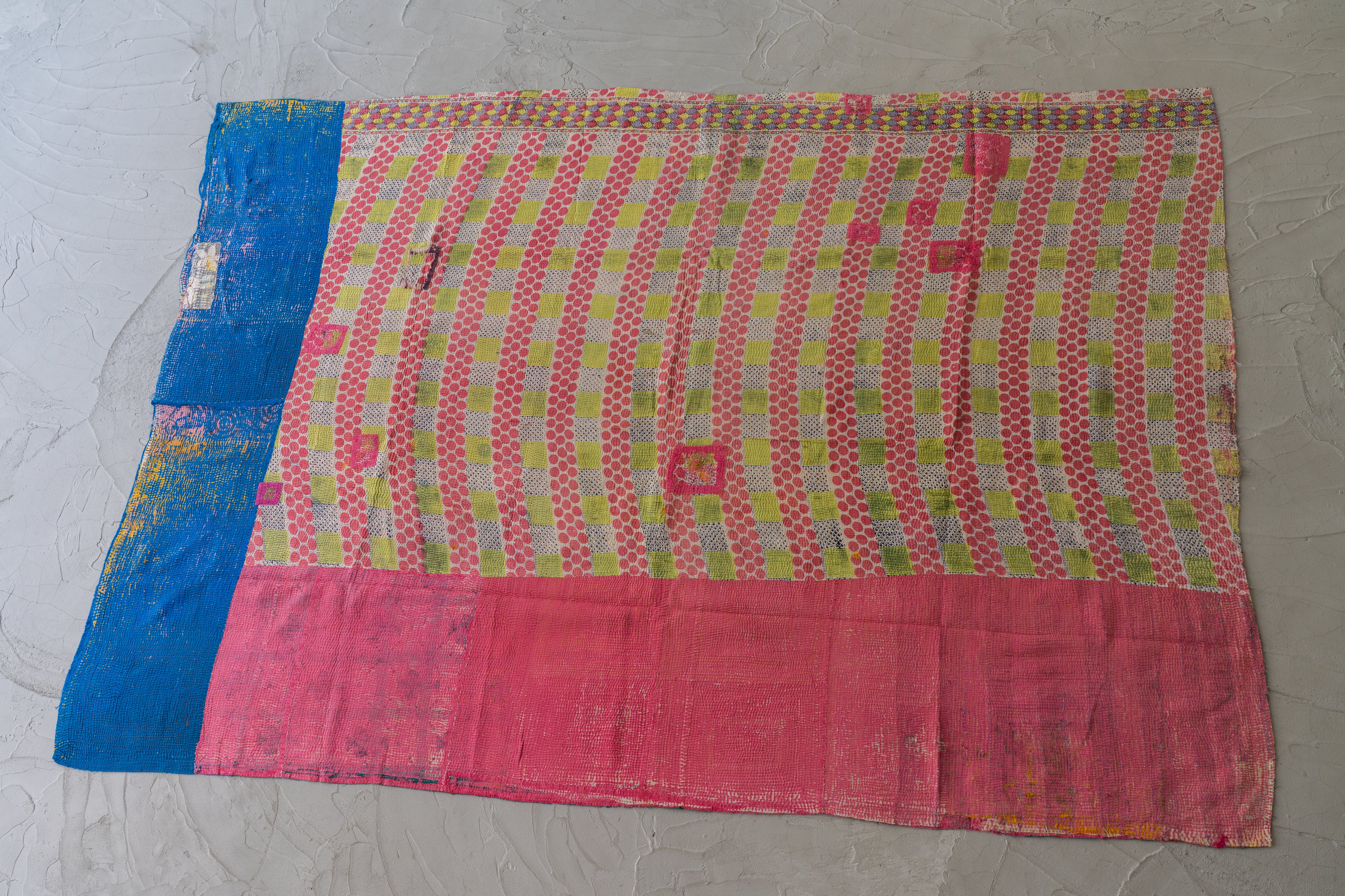 インド産 カンタキルト・ラリーキルト】ヴィンテージラグ専門店 amaleh