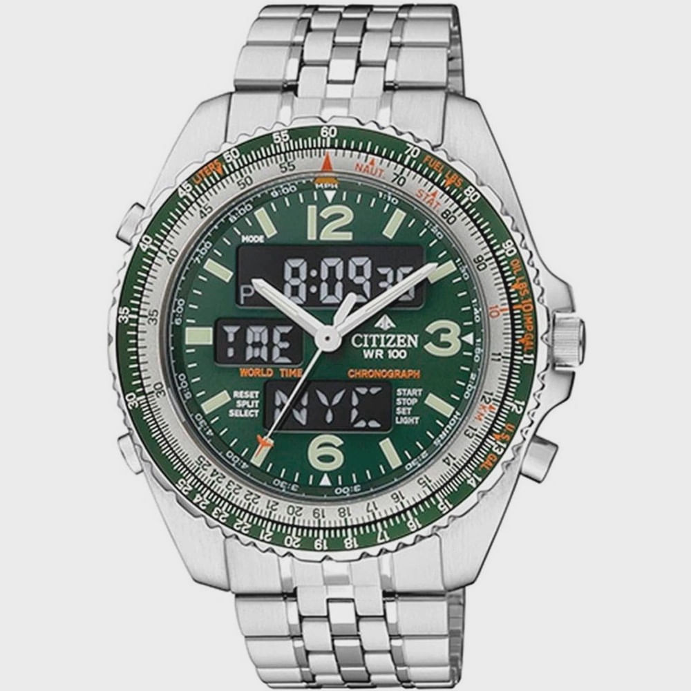 Relógio citizen Masculino Promaster Wingman vi JQ8008-58W