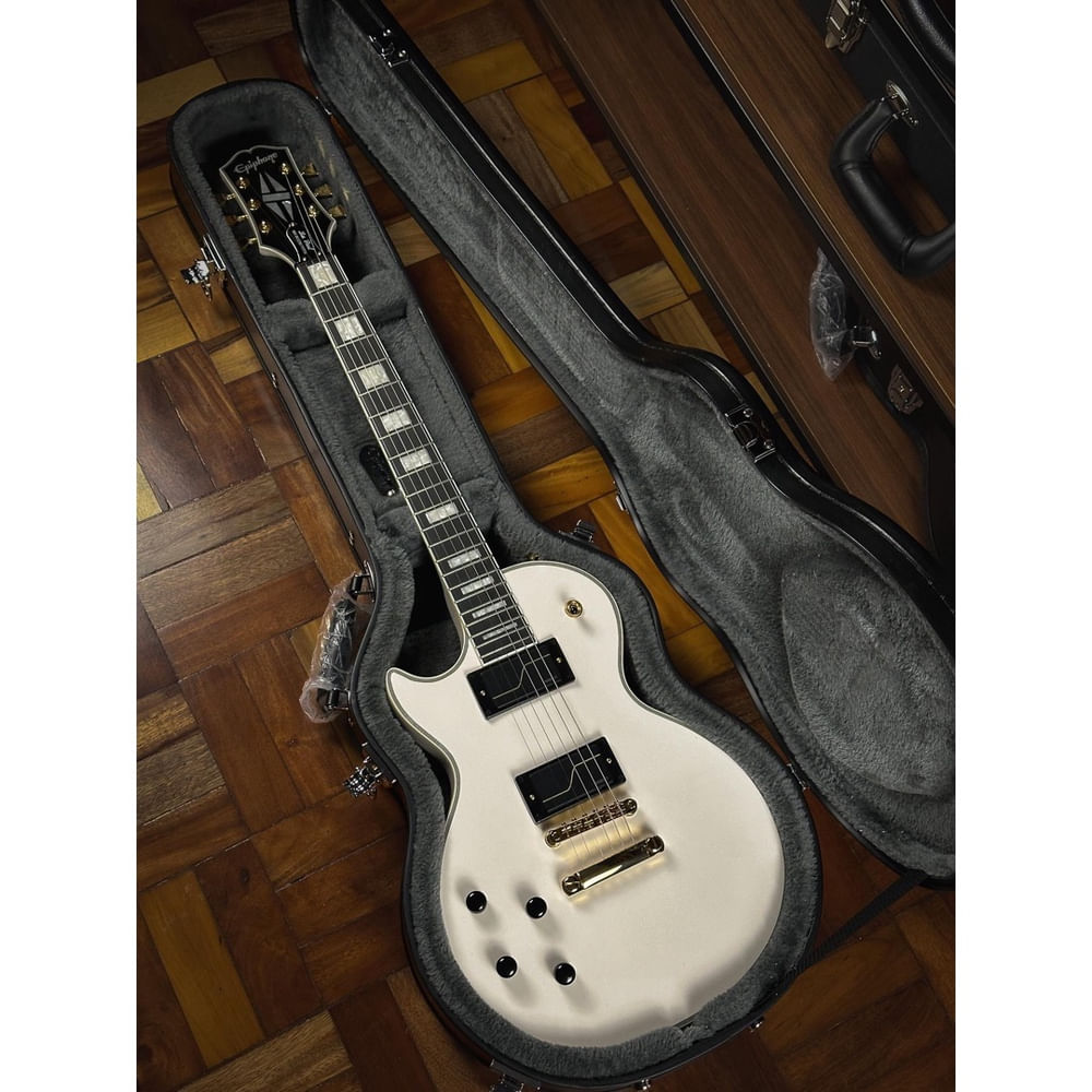 Guitarra Epiphone Les Paul Custom Matt Heafy Origins Lefty em