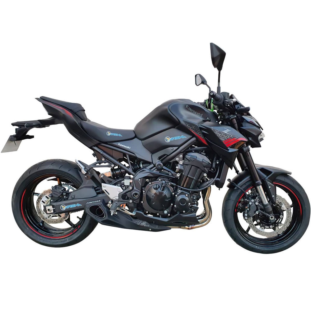 Escapamento Full Firetong Kawasaki Z900 2021 Willy Made Esportivo