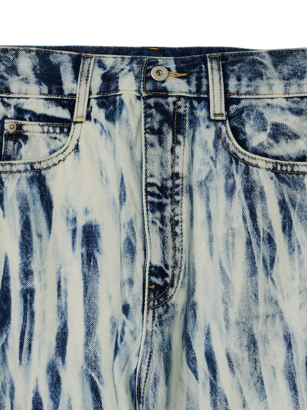 HAND BLEACH LOOSE DENIM