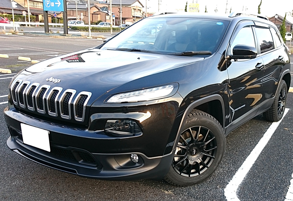 ジープ チェロキー x プラチナムホイール 17インチ スタッドレス