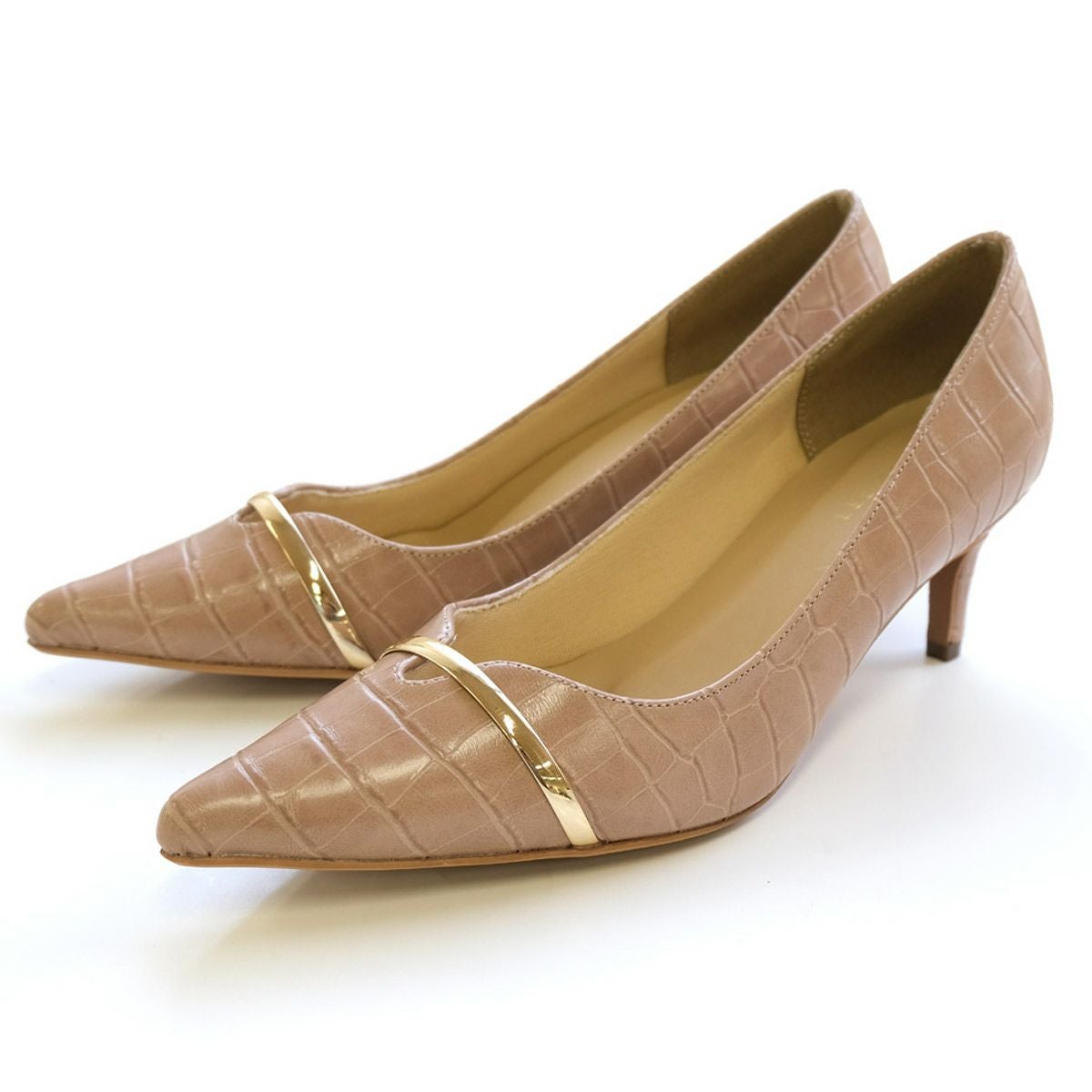 期間限定SALE】メタルラインポインテッドトゥパンプス | 《公式