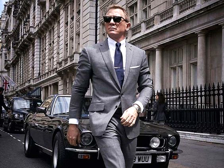 007ダニエルクレイグのジェームス・ボンドスーツ” DRAGO SKYFALLスカイ