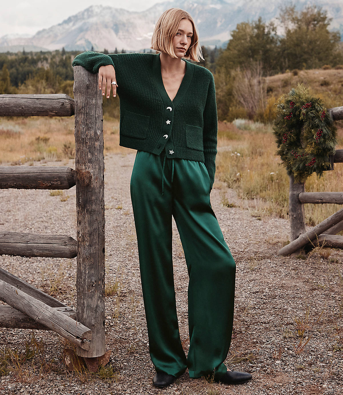 Sawyer Pull On Pants in Satin