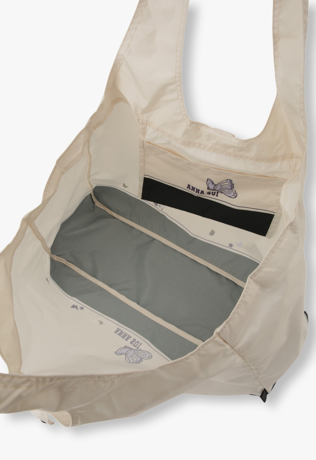 アナ スイ（ANNA SUI）バタフライプリント撥水エコバッグ | バタフライ