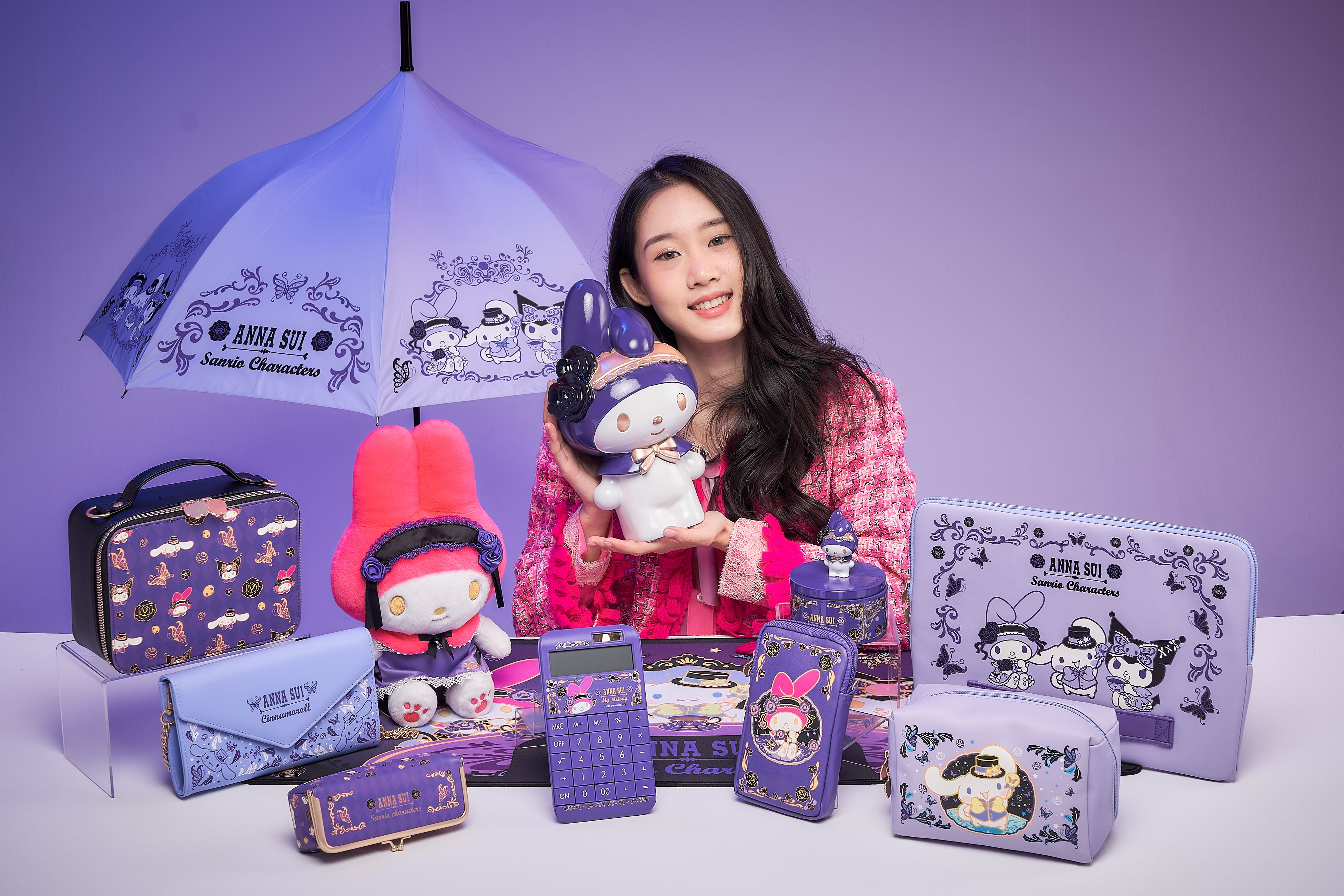 In Taiwan 7-Eleven,Ana Sui x Sanrio character collaboration appears!