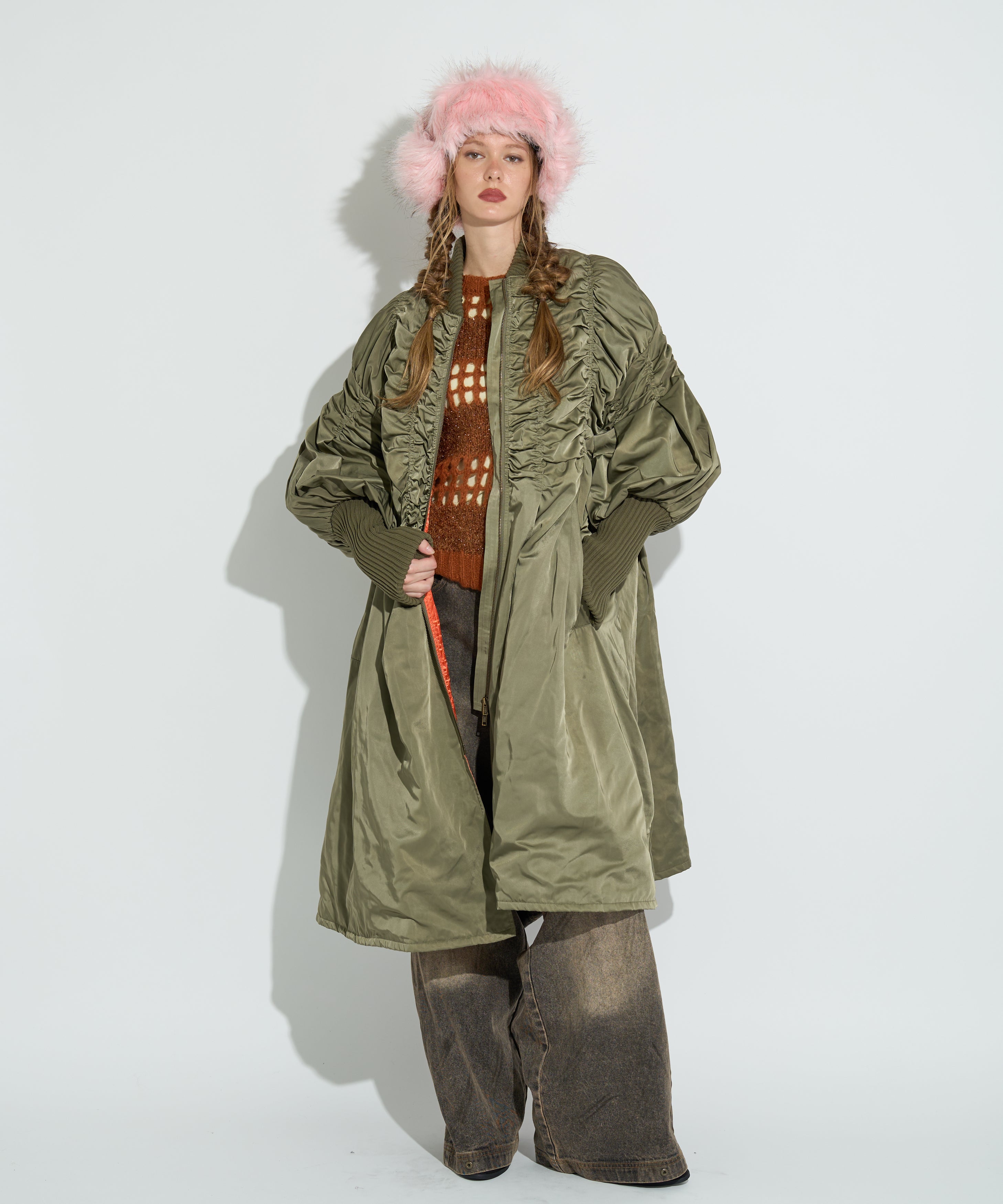 ロングMA-1コート – ANNA SUI NYC