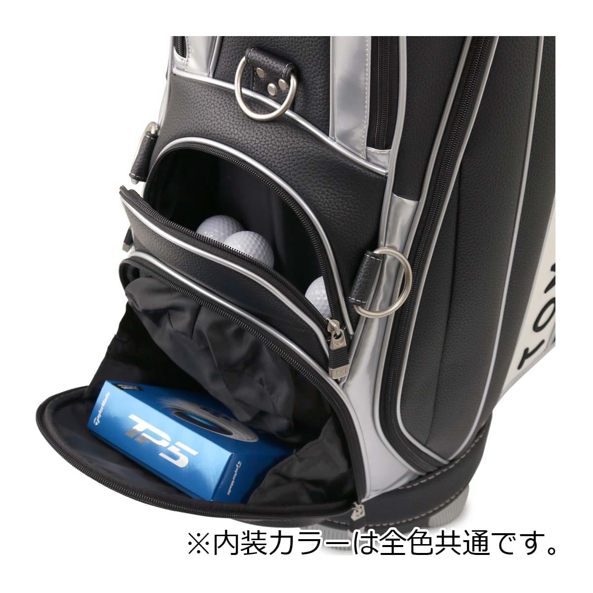 Tommy Hilfiger トミーヒルフィガー ゴルフ キャディバッグ フェイス