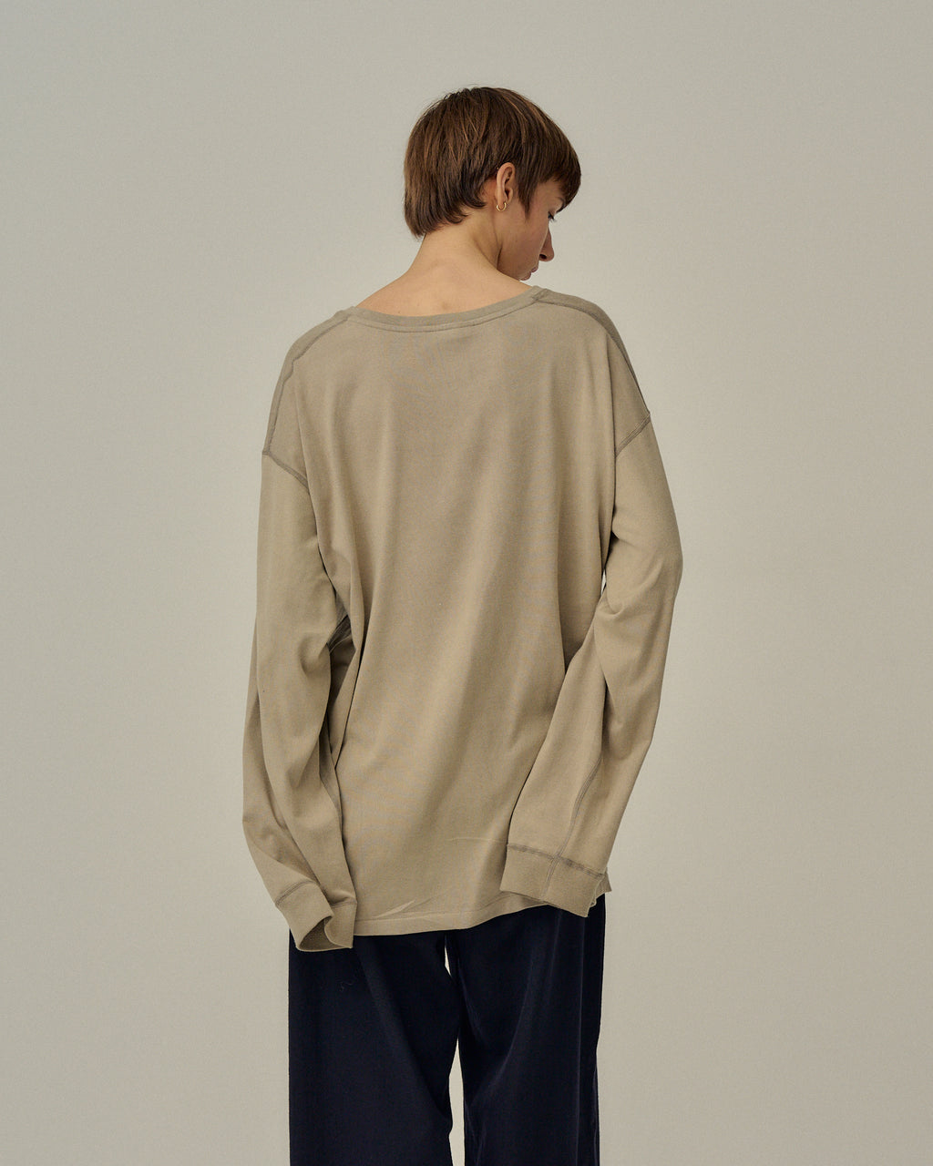 UNEVENNESS type-U LS T-SHIRT(GRAY) – ANCELLM