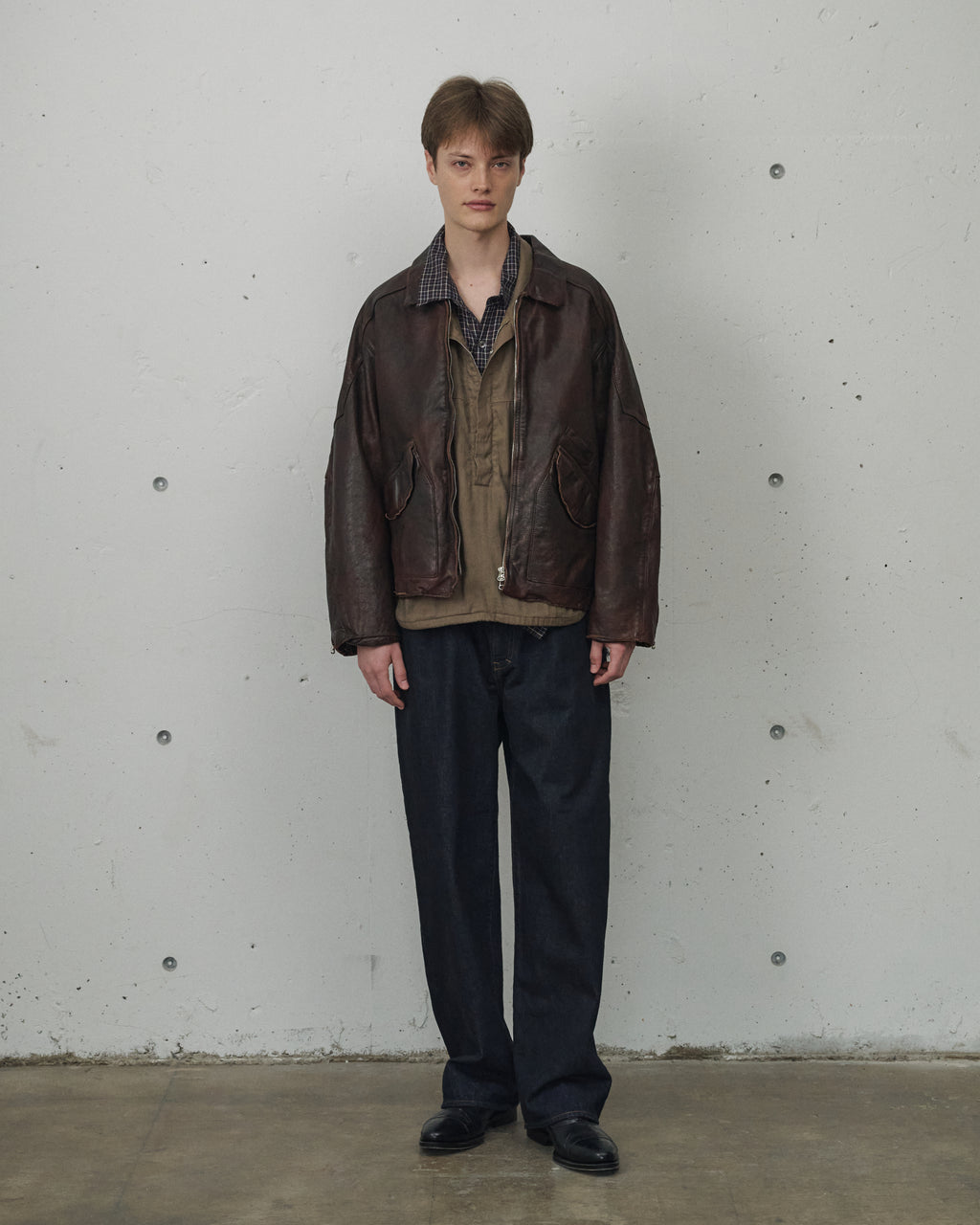 LEATHER JACKET – ANCELLM